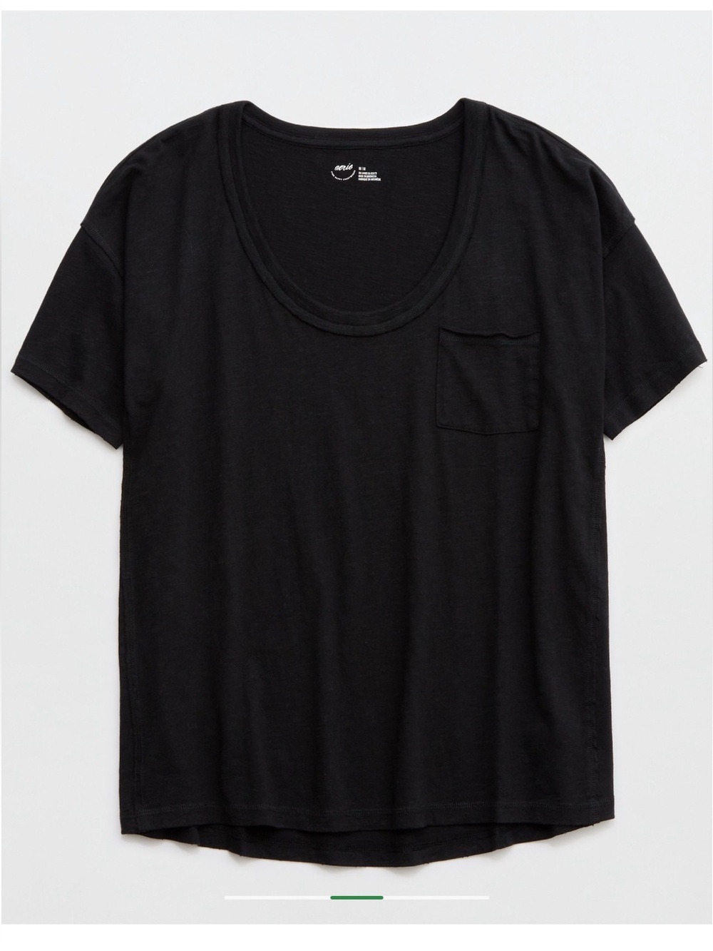 aerie Voop Oversized Boyfriend Tees in White and Black